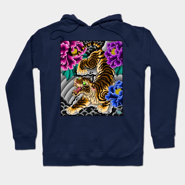 Tiger Inside Hoodie by ColorMix Studios